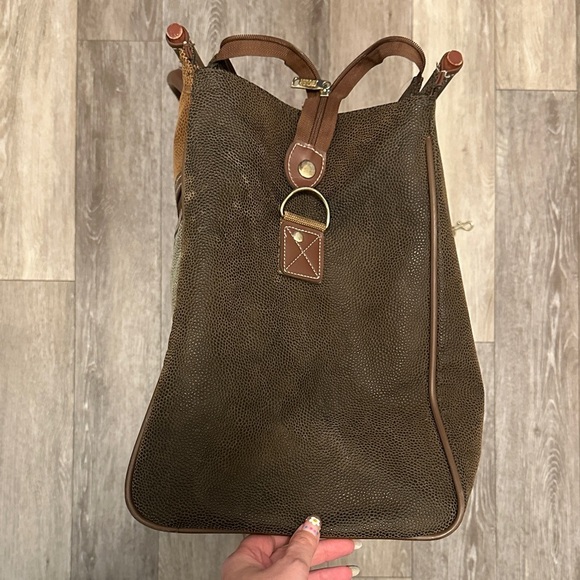 JAGUAR | Leather Tote Carry Bag 22”x16” - Picture 9 of 13